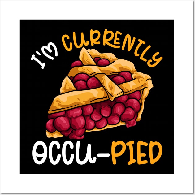 Currently Occu-Pied Wall Art by Swagazon